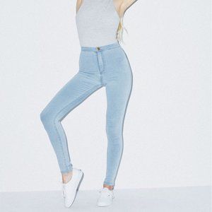 Vintage Levi's High Waist Shorts Medium Wash Size